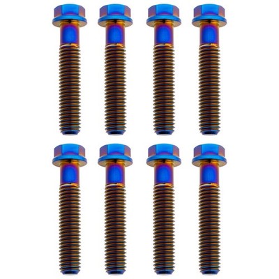 Tusk 2156810002-013be8 Titan Trpl Clamp Bolt Kit Split Trpl Clamp Burnt Blue For