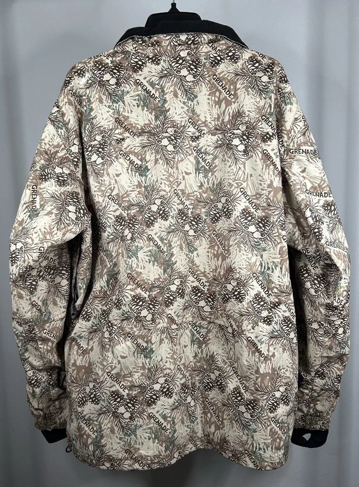 Chaqueta de esquí snowboard Grenade Fatigue Project para hombre talla grande (leer) Foto 2 de 4