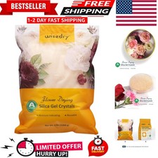 Silica Gel Flower Drying Crystals - 5 LBS, Color Indicating, Reusable