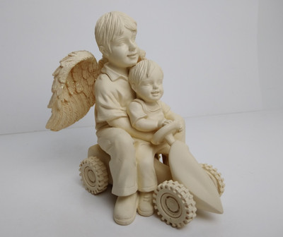 Vintage ANGELSTAR 2002 ''Remembrance Father Angel'' Figurine 'Always Here for You.