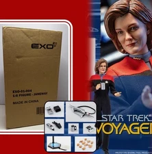 EXO-6 Star Trek Voyager Captain Kathryn Janeway 1/6 Scale Figure SHIPS NOW! EXO6