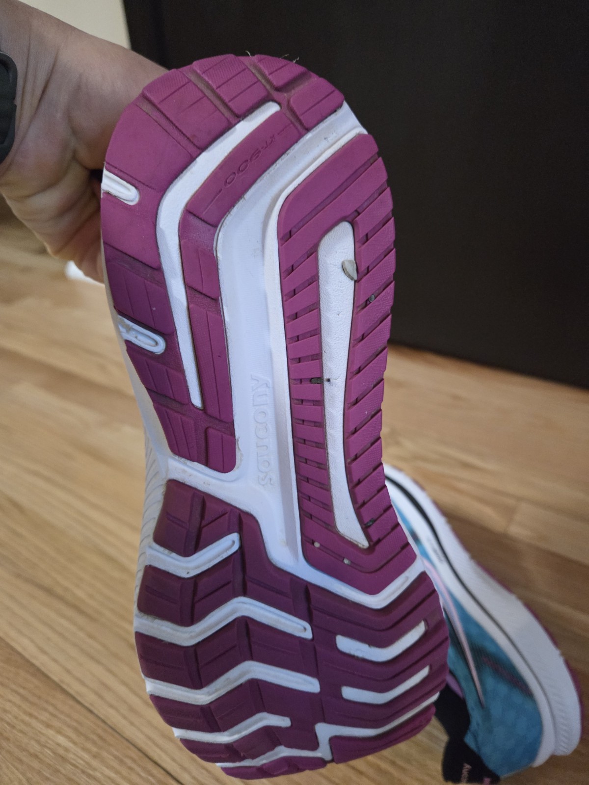 SAUCONY PWR RUN OMNI 20 WOMEN WALKING SNEAKERS SIZE 11 BLUE ATHLETIC SHOES thumbnail 13