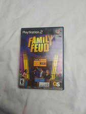 Family Feud (Sony PlayStation 2, 2006) Trivia Show Game Case Manual CIB