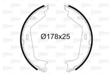 Bremsbackensatz Feststellbremse VALEO 564201 für VOLVO V70 2 285 S80 1 184 XC90