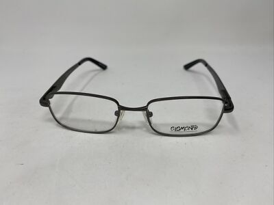 ELEMENTS EL 212 C2 46/17/125 GUNMETAL FLEX HINGE KIDS EYEGLASSES X871