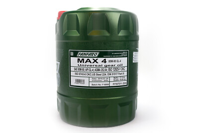 Quad Schalt Getriebeöl FANFARO MAX 4 80W-90 GL-4 API GL4 Schaltung 20 Liter
