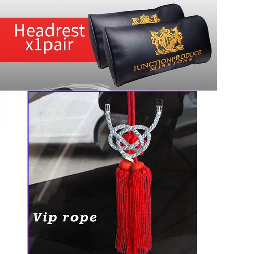 Junction Vip Pillows JUNCTION PRODUCE VIP BKGD Car Neck Pillow Headrest+SR Charm Kin Tsuna ...