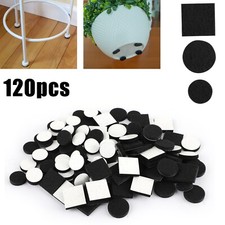 Felt Furniture Pads-Heavy Duty Self Stick-No Scratch Set of 120 B9