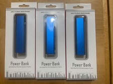 Power bank Charger - X 3 . 2200 mAh - Input / Output DC 5V- 1000mA