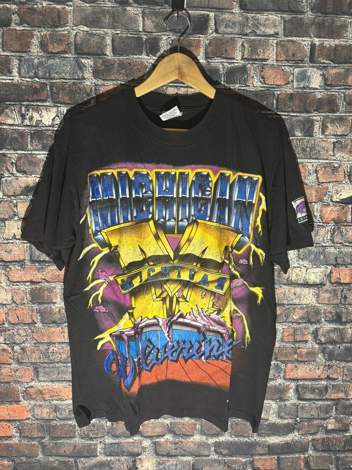 vintage michigan wolverines Capitol Graphics Shirt