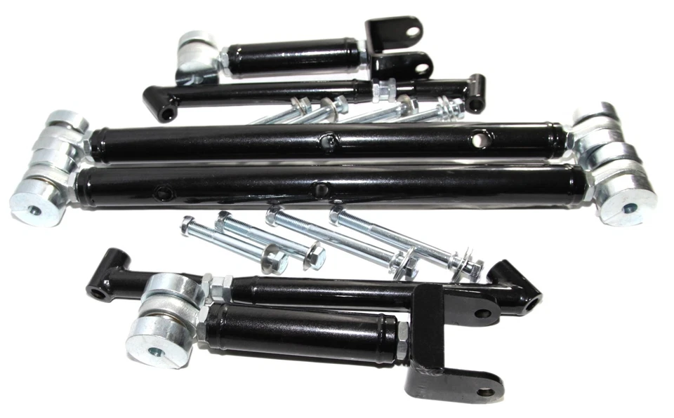 Juego de brazos de control superior e inferior F&R para carrocería 68-72 Chevy Chevelle Monte Carlo GTO A Foto 4 de 4