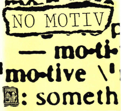 No Motiv / The Choice - True Reality / Cup Of Reality 7'' GOLD VINYL