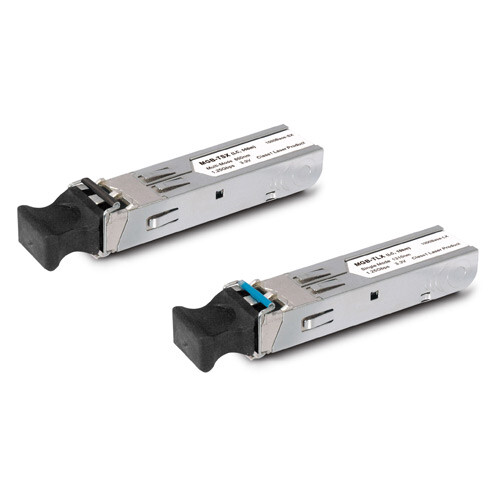 Planet MGB-TSX 1000BASE-SX Mini GBIC MultiMode SFP Transceiver-550m 850nm LC x 2 - Foto 1 di 5