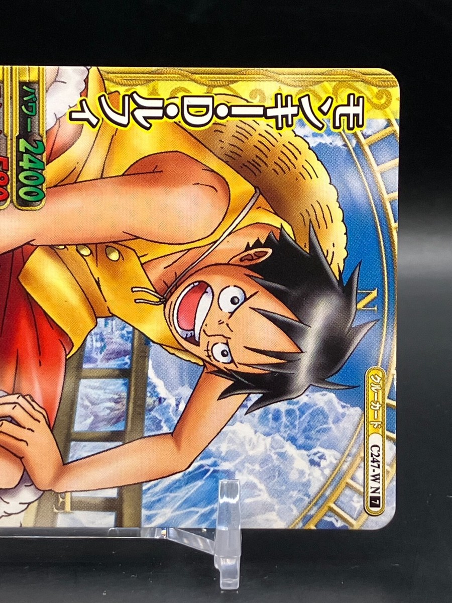 Luffy ONE PIECE Cards TCG Japanese Japan Manga Anime Comic Bandai