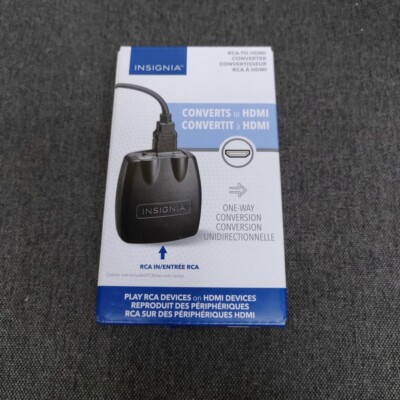 Insignia RCA to HDMI Converter with Power Adapter (NS-HZ330-C