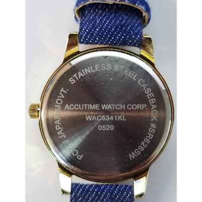 Vivani WAC5341KL 0520. Blue face with gold accents, denim  display picture 1