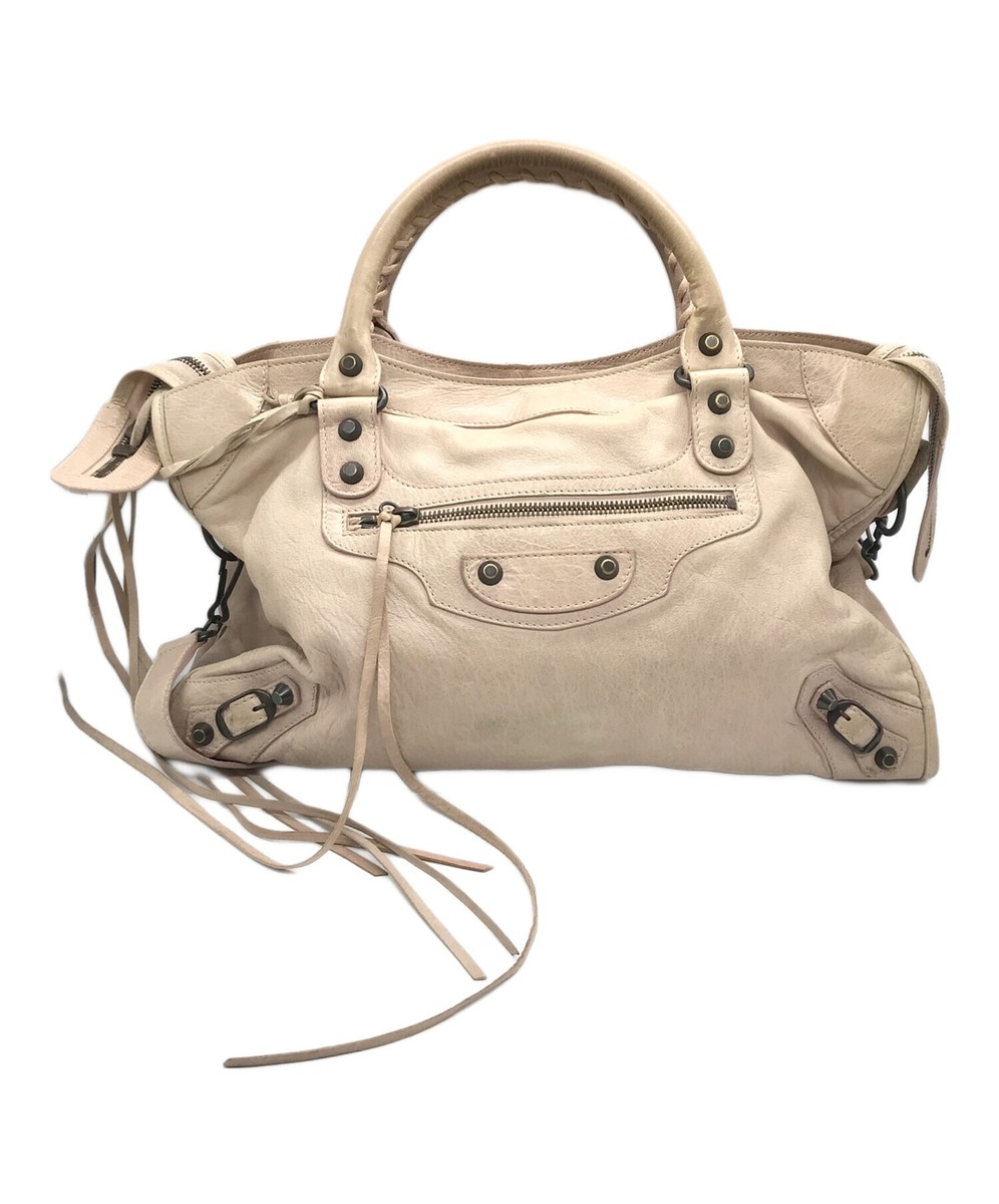 BALENCIAGA The City 2way Shoulder Bag/Tote 115748 Leather BALENCIAGA The City 2way Shoulder Bag/Tote 115748 Leather