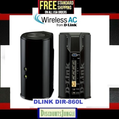DIR-860L D-Link USB 4-Port 2.45GHz Gigabit Ethernet Wireless Routers AC1200