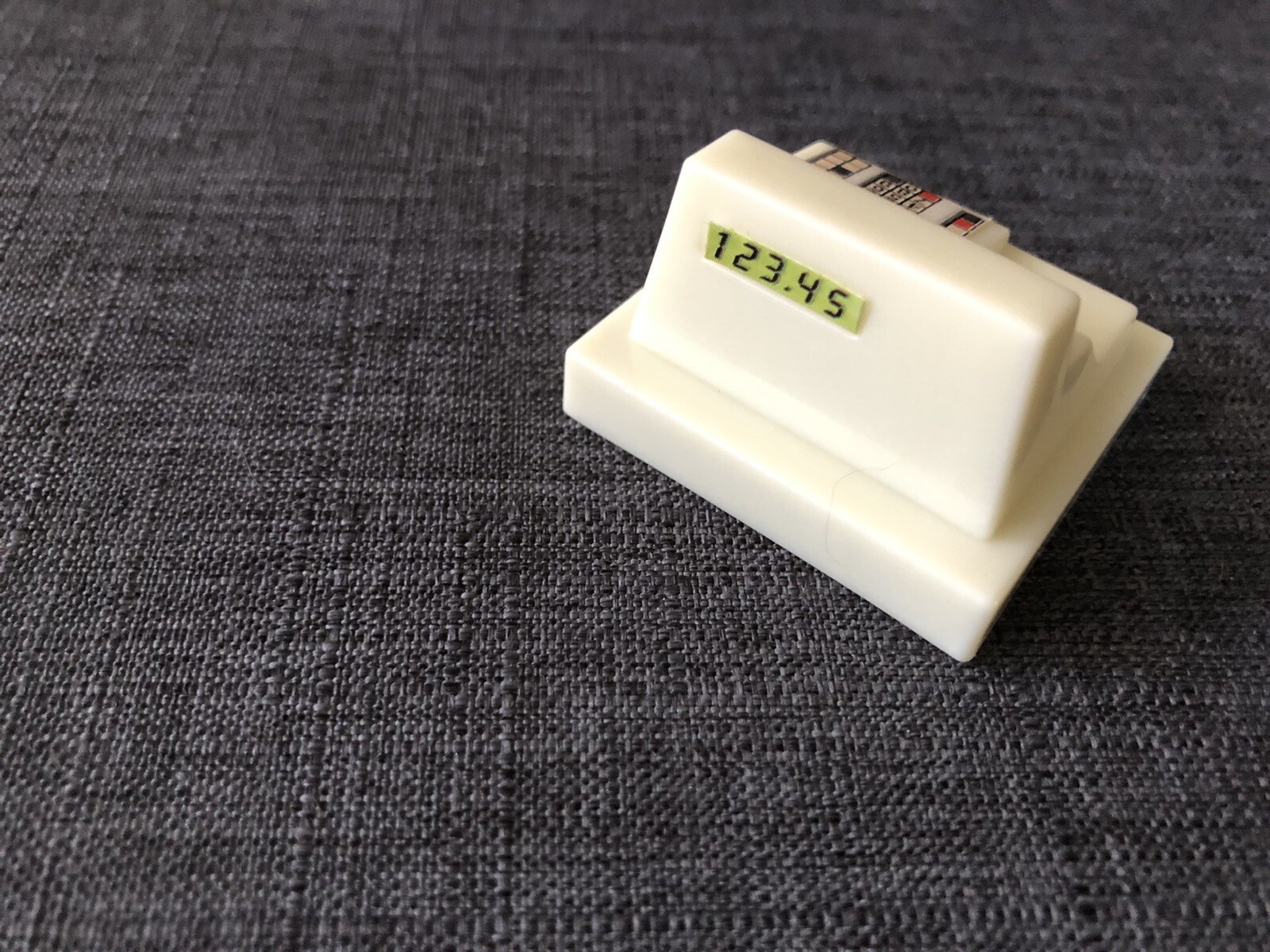 как выглядит Mattel Barbie Doll Size Cash Register In White Stickers In Tact фото