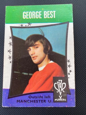 A&BC Football 1967 Star Players No 13 George Best Manchester United