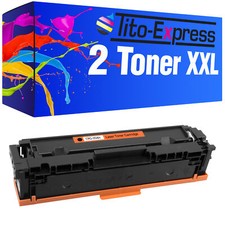 2x Toner XXL Black PlatinumSerie für Canon 054 H i-SENSYS LBP-621 Cw LBP-623 Cdw