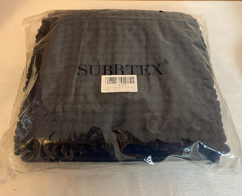 Subrtex Navy Bathroom Rug New Sealed 20