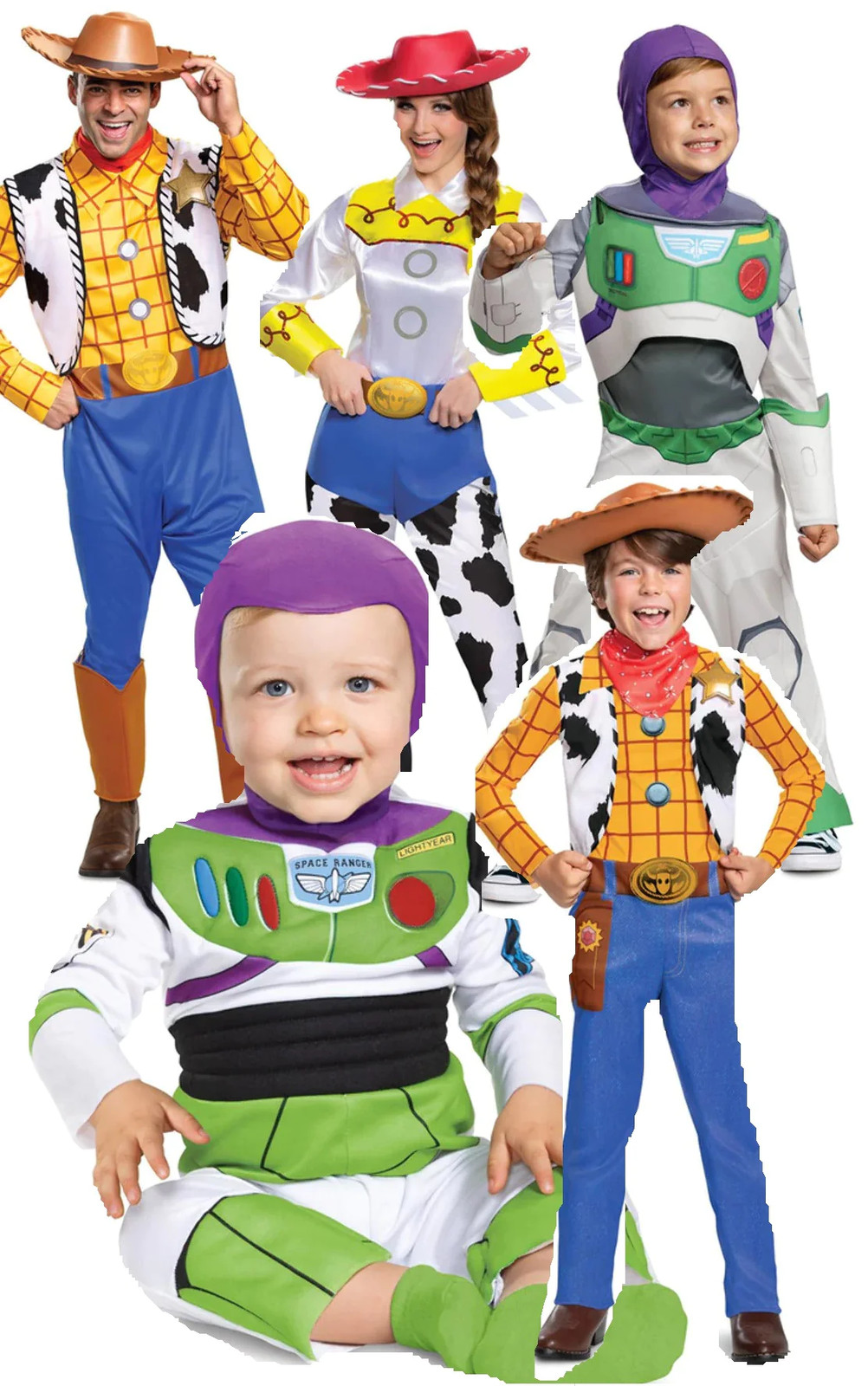 Disney Toy Story Disfraz Buzz Lightyear Woody Adultos Niños Disfraz Cuento