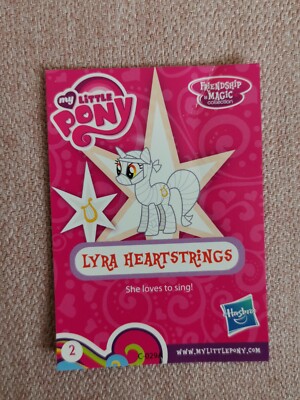 My little Pony Blind Bag Lyra Heartstrings Sammelkarte wave 17