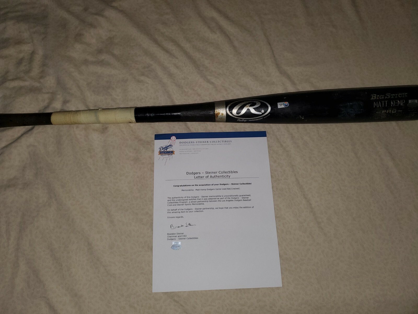 broken composite bat