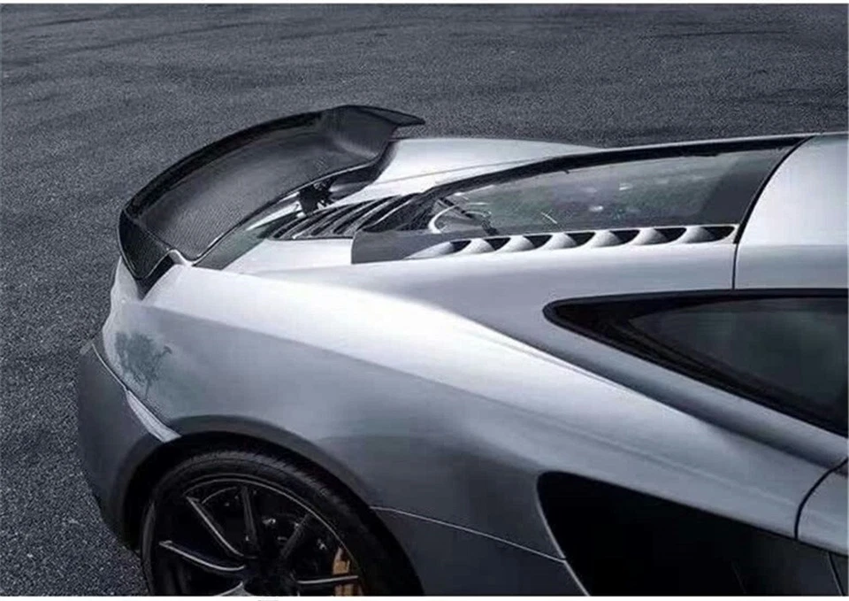 Alerón trasero de fibra de carbono real estilo ANTES apto para McLaren MP4-12C 650S Foto 3 de 4