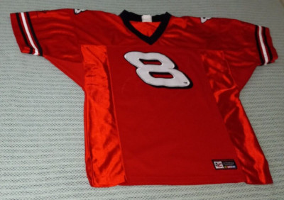 Dale Earnhardt Jr #8 NASCAR Chase Authentics Budweiser Jersey Racing Men's L EUC
