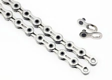 PYC Hollow-Pin 10 Speed Road MTB Cyclocross Bicycle Bike Chains only 247g Silver