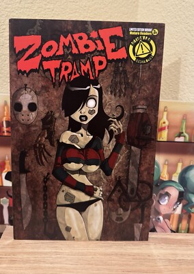 Zombie Tramp #3V Freddy Variant ULTRA RARE Dan Mendoza VF/NM See Photos  