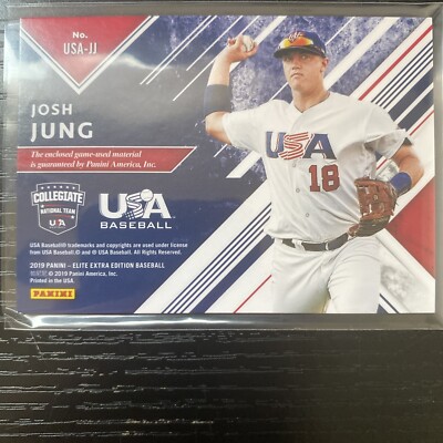 スポーツ選手 2019 ELITE EXTRA EDITION josh jung auto スポーツ選手