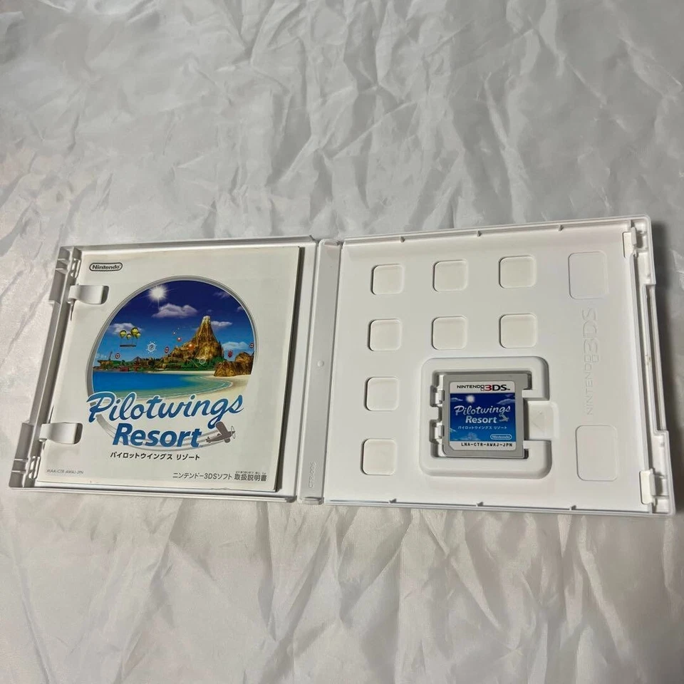 Nintendo 3DS Pilot Wings Resort 2011 Japanese Games - Image 3 of 4