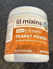 Lil Mixing Peanut Powder Early Allergen Introduction Exp 7/25