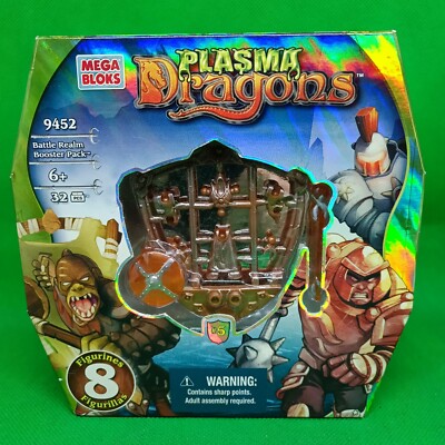MEGA BLOKS - PLASMA DRAGONS - BATTLE REALMS - BOOSTER PACK - 9452 - NEU VERSIEGELT