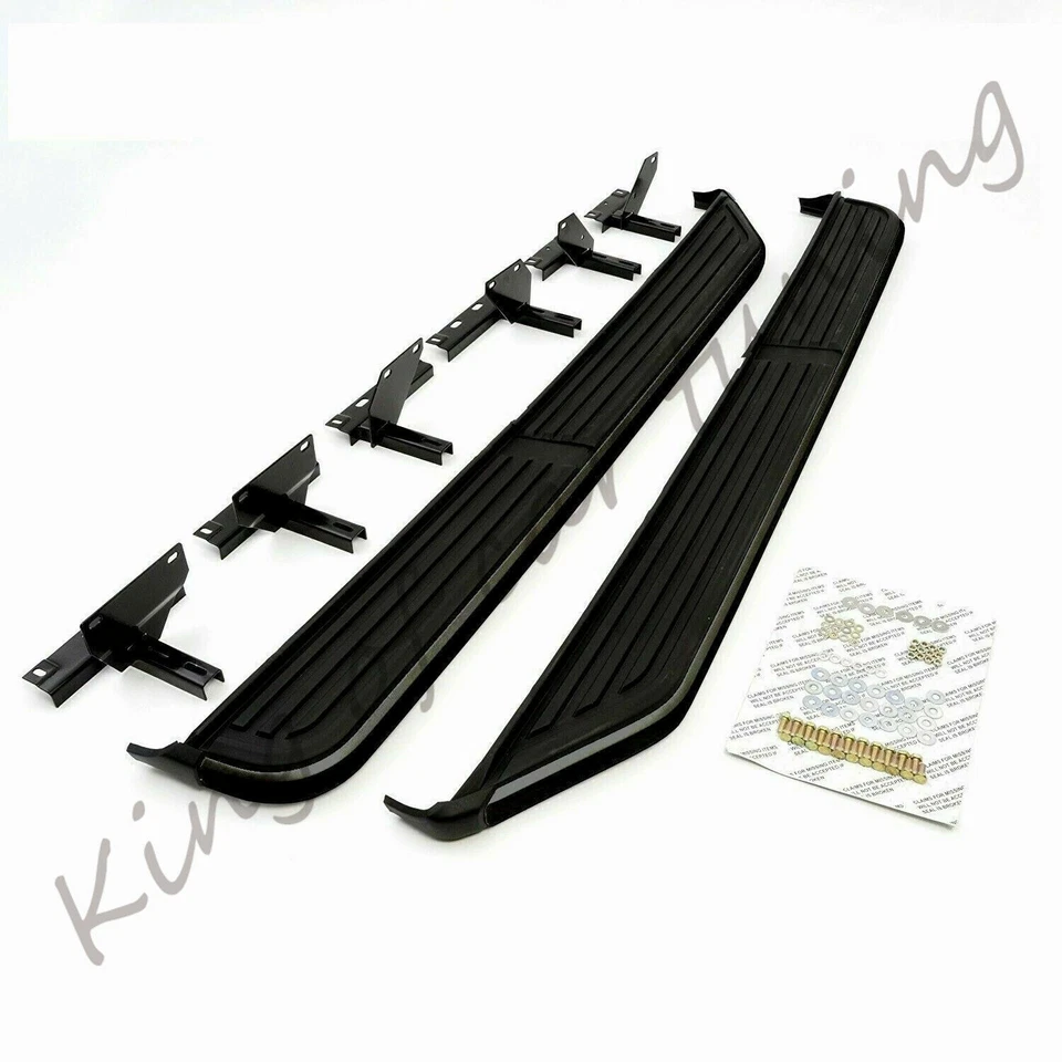 estribo todo negro apto para Land Rover Discovery 4 2010-2016 LR4 peldaños laterales Foto 2 de 4