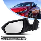 For 2021-2022 Hyundai Elantra Power Side Mirror Left Driver W/Turn Signal 7Pin