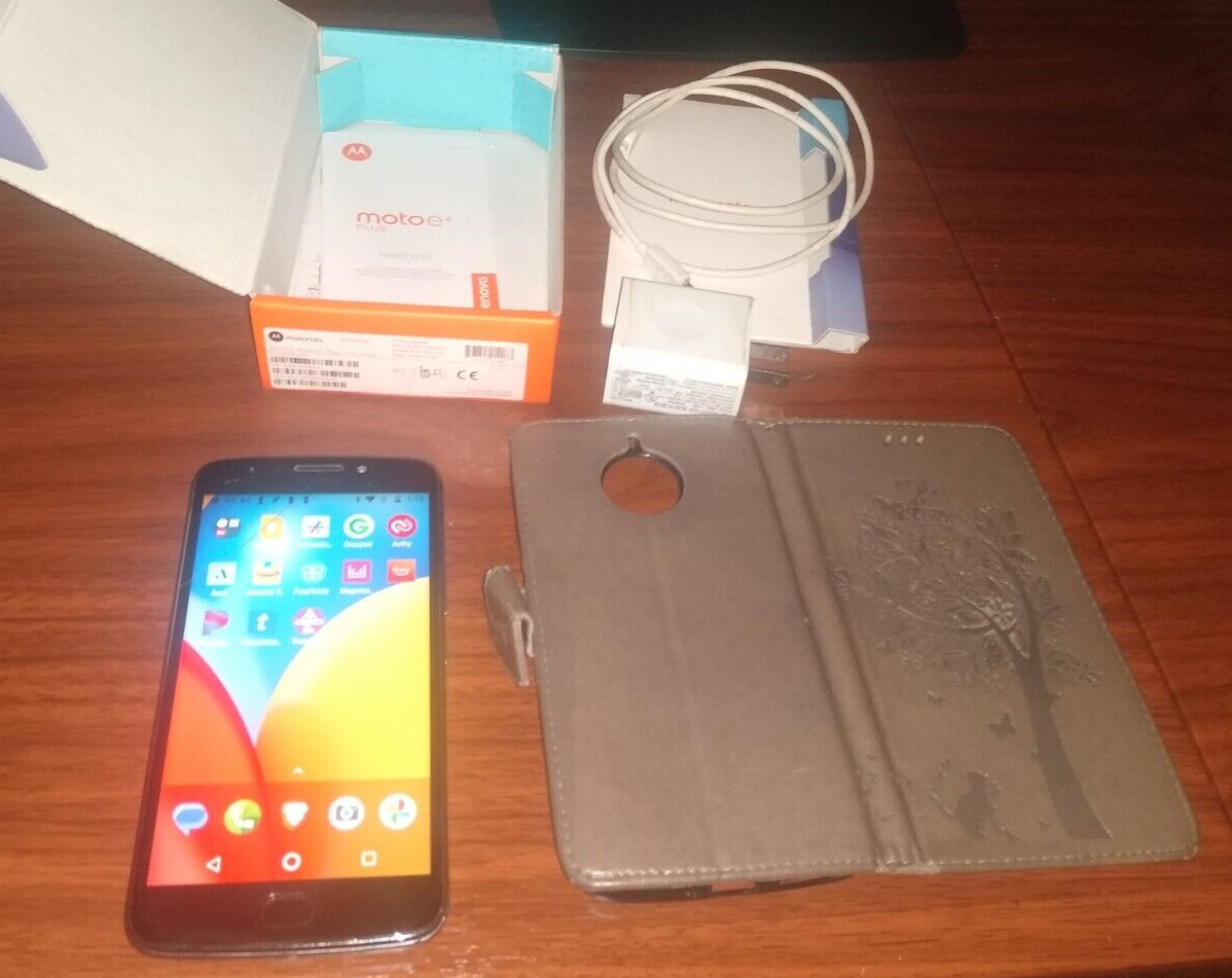 Motorola XT1775 Moto E4 Plus 32GB Smartphone Unlocked LTE IR
