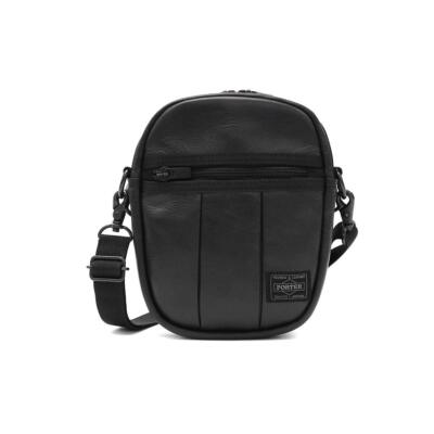 YOSHIDA KABAN PORTER ALOOF SCHULTERTASCHE GR 023-01081 Schwarz B150xH190xT50m...