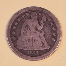 1841-O Seated Dime - High Quality Scans #C496