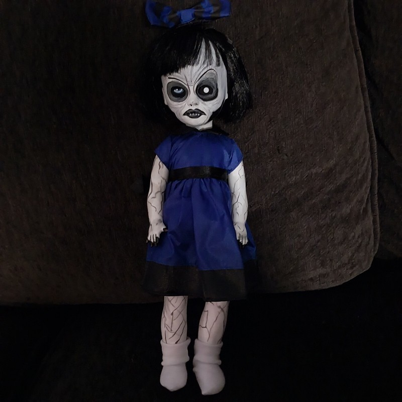 Living Dead 10.5" Doll Twisted Love Violet 2004 Loose No Shoes Pre-owned 