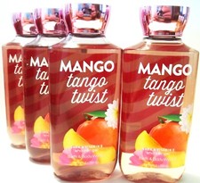 Bath Body Works MANGO TANGO TWIST, Shower Gel, 10 fl. oz., NEW x 4