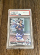 ALEX KIRILLOFF SIGNED ROOKIE 2017 BOWMAN CHROME RC AUTHENTIC AUTO PSA