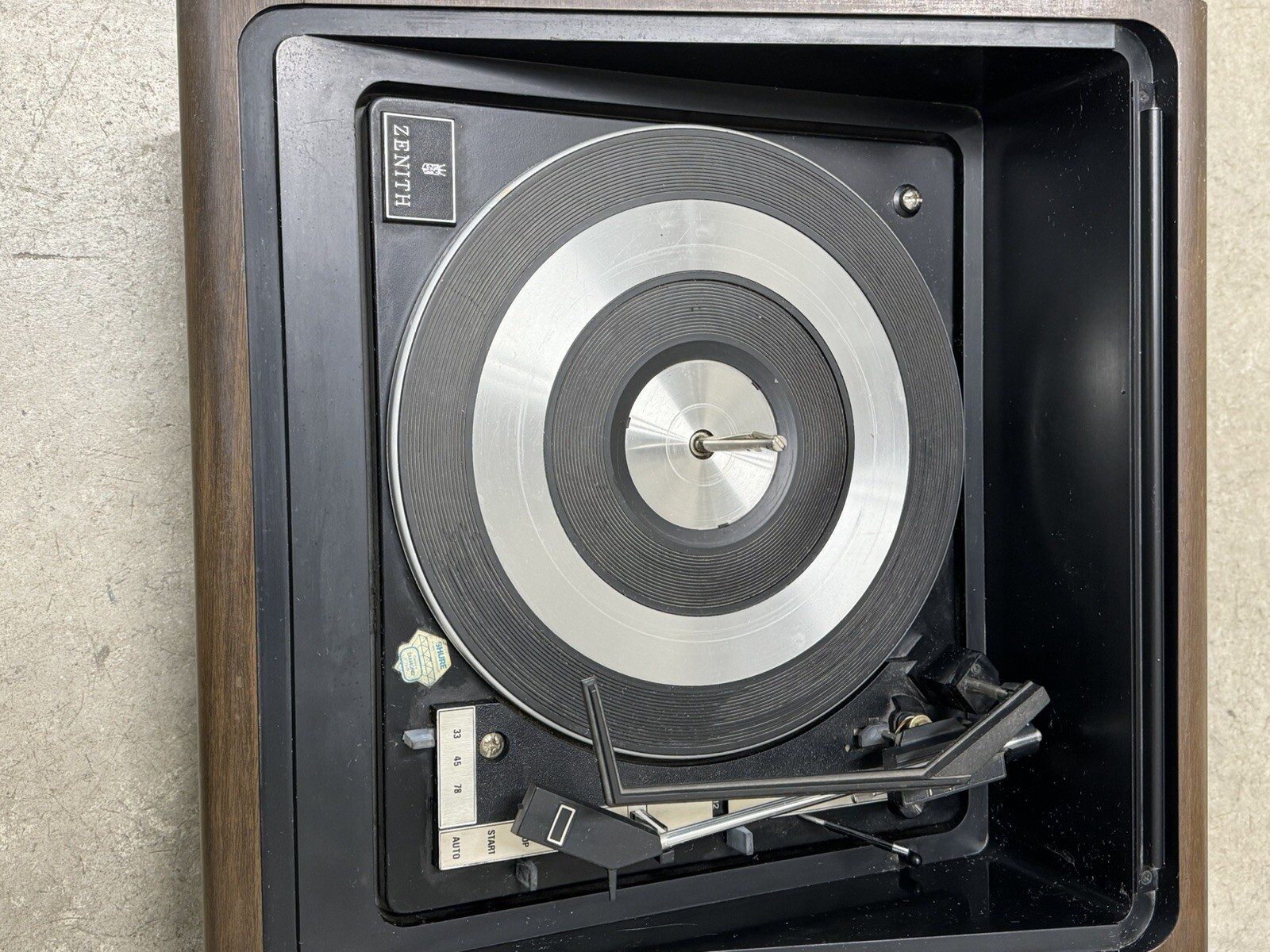 Zenith Allegro 'Wedge' JR596W Sound System Turntable 8Track eBay