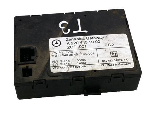 Mercedes Benz S Class W220 Steuergerät Anschlussmodul A2204451900 Kabelbaum