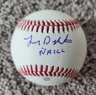 Lenny Dykstra Autographed Signed Baseball  NY Mets 1986 WSC Phillies Nails w/COA