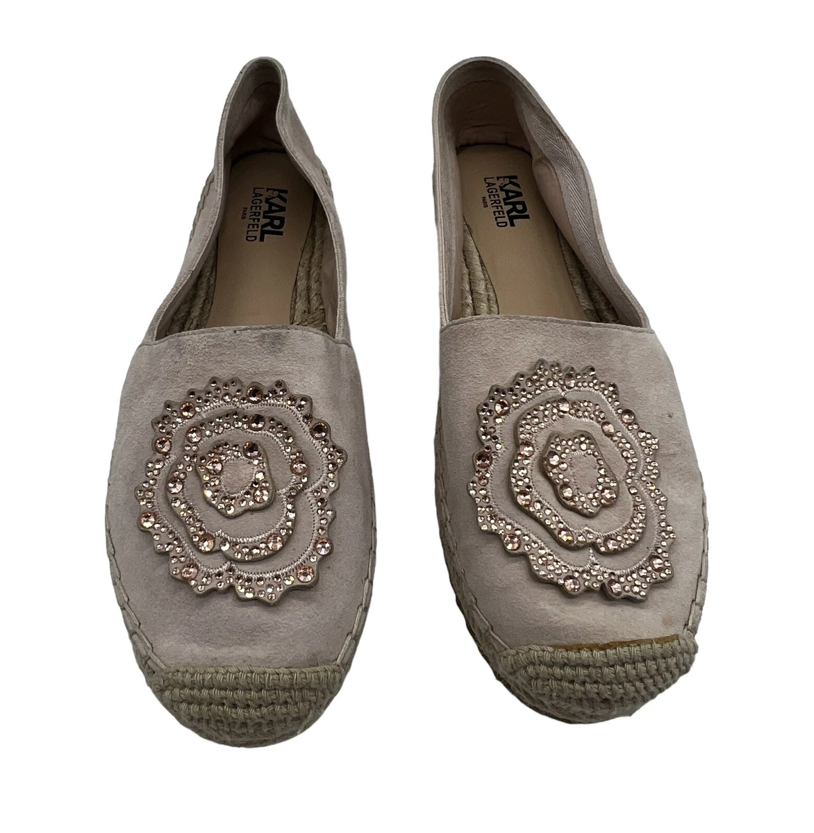 Karl lagerfeld abby best sale espadrilles