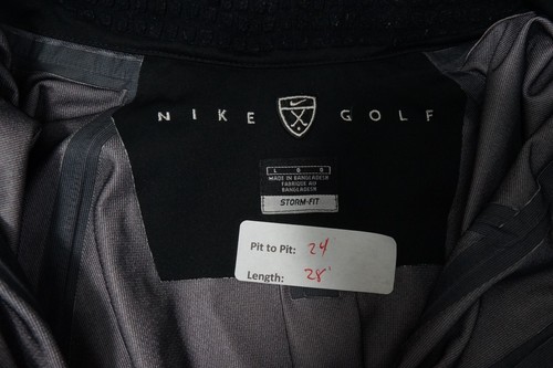 Nike Golf Mens Size Large Red 1/2 Zip Pullover Storm Fit Windbreaker - Picture 10 of 10